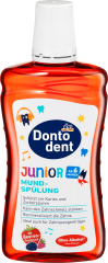 DONTODENT Junior Mundspulung Ополаскиватель для Детей с Ягодным Вкусом для Ранней Борьбы с Кариесом, 500 мл