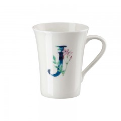 Hutschenreuther Hutschenreuther Flower Alphabet Becher mit Henkel J-Jasminum 0,40 L Кружка Hutschenreuther Flower Alphabet с ручкой J-Jasminum 0,40 л