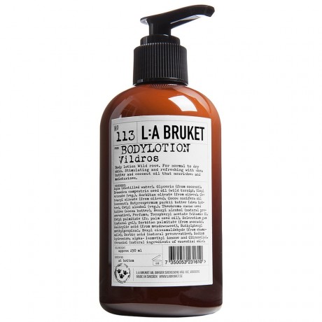 L:A BRUKET No.113 Wild Rose  Bodylotion Bodylotions, 250 мл