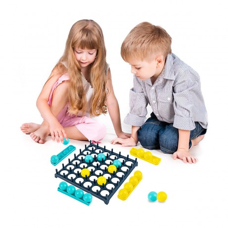 Vicabo Bounce Brettspiel Hupfball Spiel Jumping Ball Kugelspiel Tischspiele Aktionsspiele fur Kinder Настольная игра с отскоком