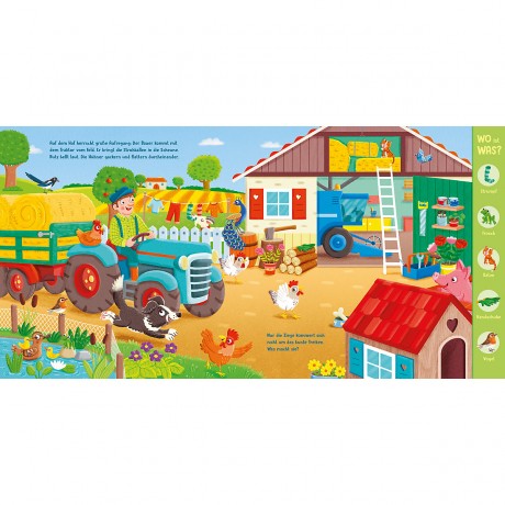 Tessloff Verlag WO ist WAS? Kunterbunter Bauernhof Где есть что? Красочная ферма