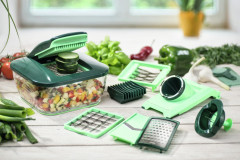Genius Genius Nicer Dicer Chef 15-tlg. NICER DICER grun Genius Nicer Dicer Chef 15 шт. ЛУЧШЕ ДАЙСЕР