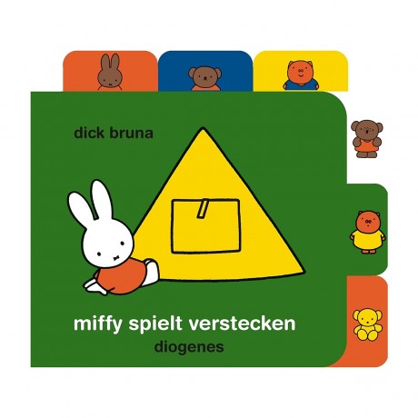 Diogenes Verlag Miffy spielt Verstecken Миффи играет в прятки