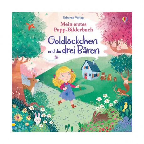 Usborne Verlag Mein erstes Papp-Bilderbuch: Goldlockchen und die drei Baren Моя первая картонная книжка с картинками: Златовласка и три медведя.