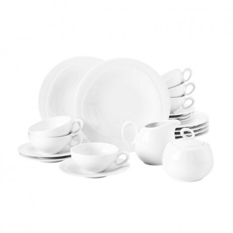 Seltmann Weiden Seltmann Weiden Trio Weiss Teeservice 20-tlg. Seltmann Weiden Trio Сервиз для белого чая 20 шт.