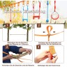 COSTWAY Ninja-Hindernis-Set 13M Kinder Slackline Детский слэклайн Ninja Obstacle Set 13M