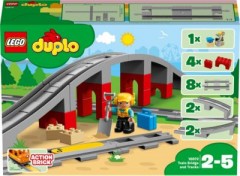 LEGO LEGO DUPLO 10872 Eisenbahnbrucke und Schienen LEGO DUPLO 10872 Железнодорожный мост и пути