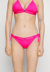 Tommy Hilfiger SIDE TIE CHEEKY Bikini bottoms hot magenta SIDE TIE CHEEKY Плавки бикини горячий пурпурный