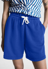 Tommy Hilfiger LOGO TERRY Shorts ultra blue шорты с ЛОГОТИПОМ ультра синий