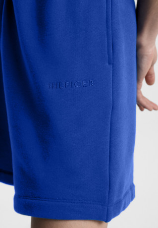 Tommy Hilfiger LOGO TERRY Shorts ultra blue шорты с ЛОГОТИПОМ ультра синий