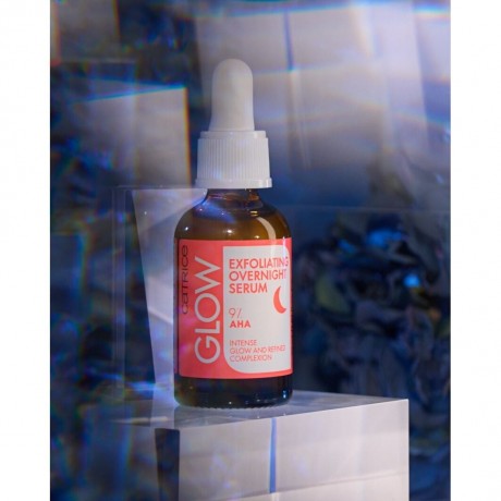 Catrice Glow Exfoliating Overnight Serum Сияющая отшелушивающая ночная сыворотка