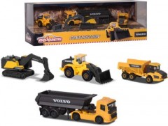 Majorette Volvo Geschenkset Baufahrzeuge Подарочный набор Volvo для строительных машин