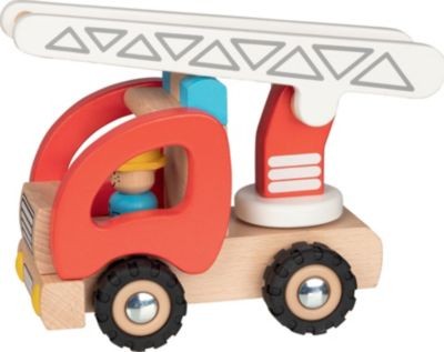 goki Feuerwehr Leiterwagen Пожарная тележка с лестницей