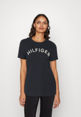 Tommy Hilfiger REG VARSITY EMB C-NK SS Print T-shirt desert sky REG VARSITY EMB C-NK SS Футболка с принтом небо пустыни