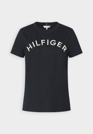 Tommy Hilfiger REG VARSITY EMB C-NK SS Print T-shirt desert sky REG VARSITY EMB C-NK SS Футболка с принтом небо пустыни