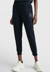 Tommy Hilfiger SPORT MONOGRAM CUFFED  Tracksuit bottoms desert sky SPORT MONOGRAM CUFFED Спортивные брюки небо пустыни