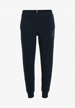 Tommy Hilfiger SPORT MONOGRAM CUFFED  Tracksuit bottoms desert sky SPORT MONOGRAM CUFFED Спортивные брюки небо пустыни