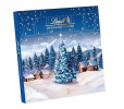 Lindt Mini-Tisch-Kalender Weihnachtszauber 115g, Линдт Адвент-каленадрь 2025, 24 сладких сюрприза, 19см х 19см, 115 г