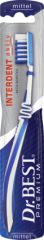 Зубная щётка Dr.Best Premium mittel, премиум, средней жёсткости, 1 шт.
