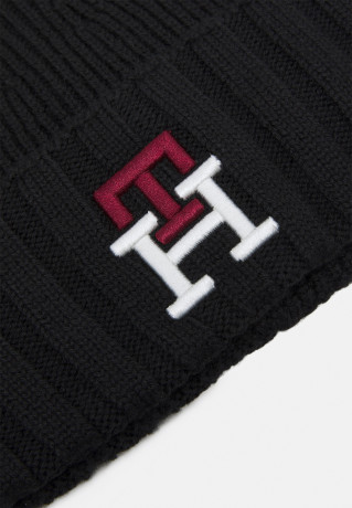 Tommy Hilfiger PREP MONOBEANIE UNISEX Beanie black PREP MONOBEANIE UNISEX Beanie черный