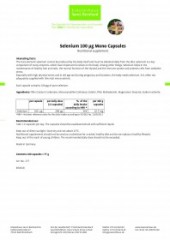 Krauterhaus Sanct Bernhardt Selenium 100 µg Mono Capsules, 180 капсул