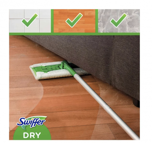 Swiffer dry 5packs x 36st (180stk), Сменные салфетки для швабры для сухой уборки полов, 36 штук х 5 упаковок