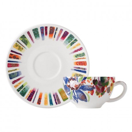 Gien Fayencerie Gien  'Eden' Fruhstucks-Untertasse 18 cm Gien "Eden" Блюдце для завтрака 18 см