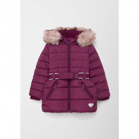s.Oliver Steppmantel mit Gurtel Mantel fur Madchen Стеганое пальто с поясом Пальто для девочки