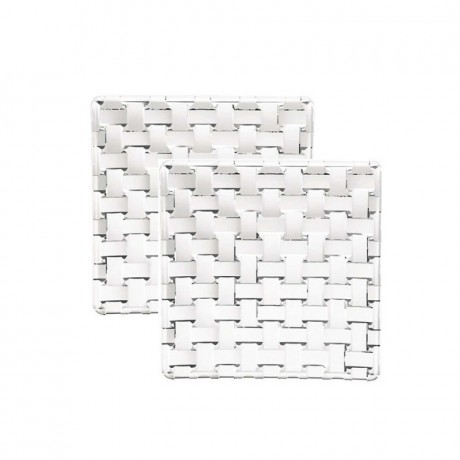 Nachtmann Nachtmann Bossa Nova Platte quadratisch Glas Set 2-tlg. Nachtmann Bossa Nova Блюдо квадратное, стеклянный набор, 2 предм.