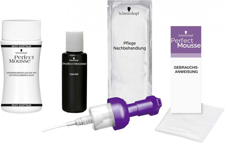 Schwarzkopf Perfect Mousse, 365 Chocolate Brownie Краска-мусс для волос тон 365 Шоколадный Брауни