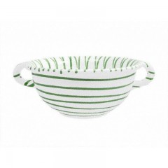 Gmundner Keramik Gmundner Keramik Grungeflammt Weitling d: 25 cm / 2,0 L Gmundner Ceramics Weitling с зеленым пламенем d: 25 см / 2,0 л