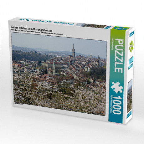 CALVENDO Puzzle CALVENDO Puzzle Berner Altstadt vom Rosengarten aus Пазл CALVENDO Пазл Старый город Берна из розового сада