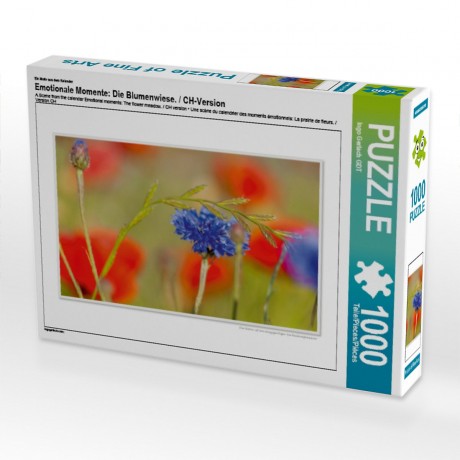 CALVENDO Puzzle CALVENDO Puzzle Emotionale Momente: Die Blumenwiese. \/ CH-Version Пазл CALVENDO Пазл Эмоциональные моменты: Цветочная поляна. \/ версия CH