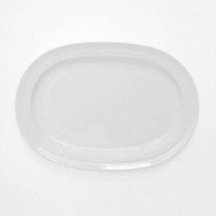 Friesland Friesland Jeverland Weiss Platte 4,oval 32 cm Friesland Jeverland Weiss Тарелка 4, овальная 32 см