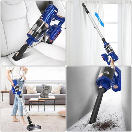 YISORA YISORA Akku-Hand-und Stielstaubsauger V112 Беспроводной ручной пылесос YISORA V112