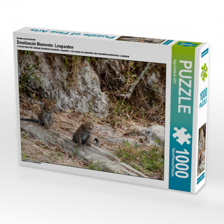 CALVENDO Puzzle CALVENDO Puzzle Emotionale Momente: Leoparden Пазл CALVENDO Puzzle Эмоциональные моменты: леопарды