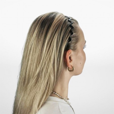 SOHO Tine Haarreif Schwarz Повязка на голову с зубцами