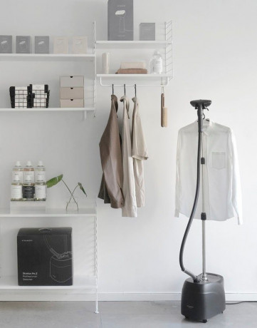 Steamery Steamery Dampfburste Stratus No. 2 Professional Steamer 0110, 1850 W, schwarz  Паровая щетка Stratus No. 2 профессиональных пароварки 0110, 1850 Вт, черные