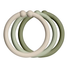 BIBS 12er-Pack Ringe Loops 12 упаковок колец и петель