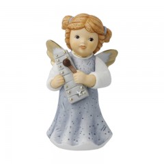 Goebel Goebel Nina &amp; Marco - Winterengelchen Xylophon Spiel - mit Swarovski Stern h: 10,5 cm Goebel Nina &amp;amp; Marco - Игра на ксилофоне Winter angel - со звездой Swarovski, высота: 10,5 см