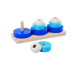 PLANTOYS Motorik Essential Serie: Stapeln Motorikspielzeug Серия «Основные моторные навыки»: набор игрушек для развития моторных навыков