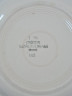 Тарелка сервировочная винтажная Sarreguemines France, керамика, 2 шт., 22,5 см, Франция, 1960-70гг.