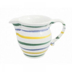 Gmundner Keramik Gmundner Keramik Buntgeflammt Milchgiesser glatt 0,3 l - Hohe ca. 9,5 cm Гладкий молочник Gmundner Ceramics с красочным пламенем 0,3 л - высота около 9,5 см