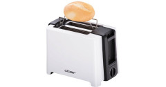 Cloer Cloer Full Size Toaster 3531  weiss/schwarz, 900 Watt, fur 2 XXL-Toastscheiben  weiss/schwarz Тостер Cloer Full Size 3531 белый/черный, 900 Вт, на 2 тоста размера XXL