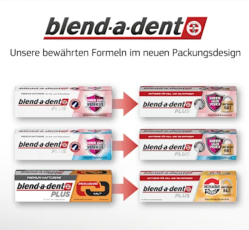 blend-a-dent Контактный крем Plus Duo мощность , 40 г