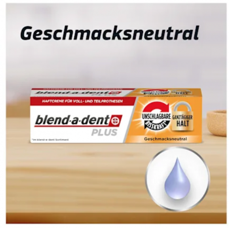 blend-a-dent Контактный крем Plus Duo мощность , 40 г