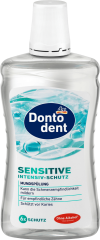 DONTODENT Sensitive Intensiv-Schutz Mundspulung Ополаскиватель для полости рта Интенсивная защита для чувствительных зубов, для взрослых и детей от 12-ти лет, 500 мл