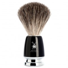 Muhle Rasierpinsel schwarz Dachshaar  Помазок черная шерсть барсука