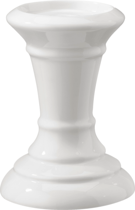 Profissimo Подсвечник большой белый, 1 шт