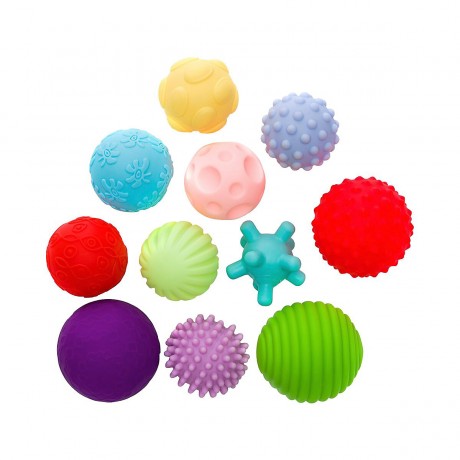 fillikid Softballe-Set Motorik 11 Stuck Набор мягких мячей для моторики 11 шт.